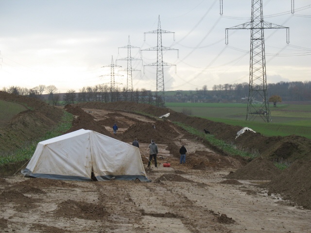 Baustelle "Ortsumgehung Hain-Gründau"